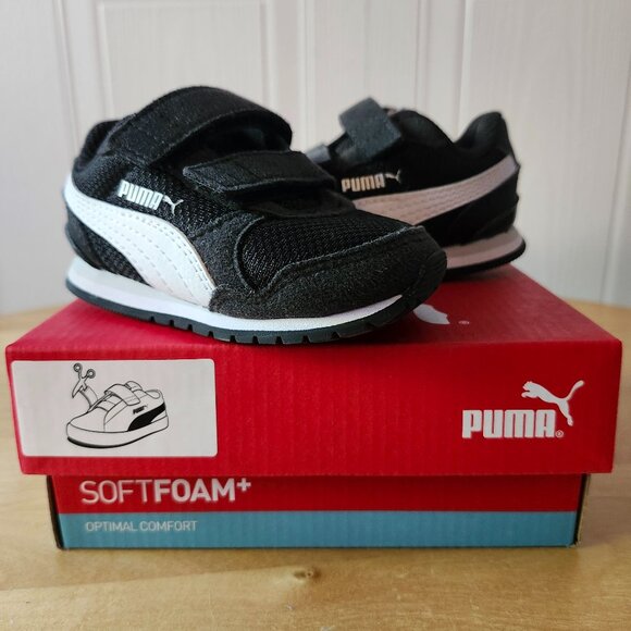 New With Box - Puma ST Runner V2 Toddler Shoes - Picture 1 of 8